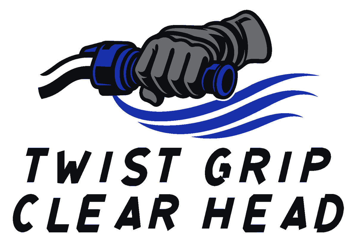 Twist Grip Clear Head Multicolor Vinyl Decal