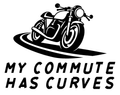 My Commute Has Curves original artwork using Bullard Torque lettering