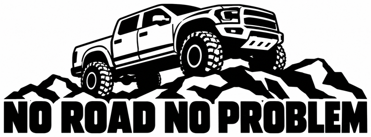 No Road No Problem Vinyl Decal