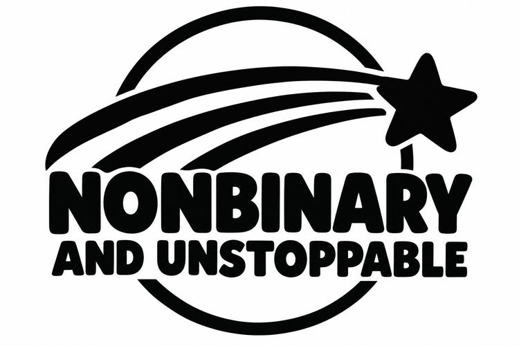 Nonbinary and Unstoppable Pride Vinyl Decal
