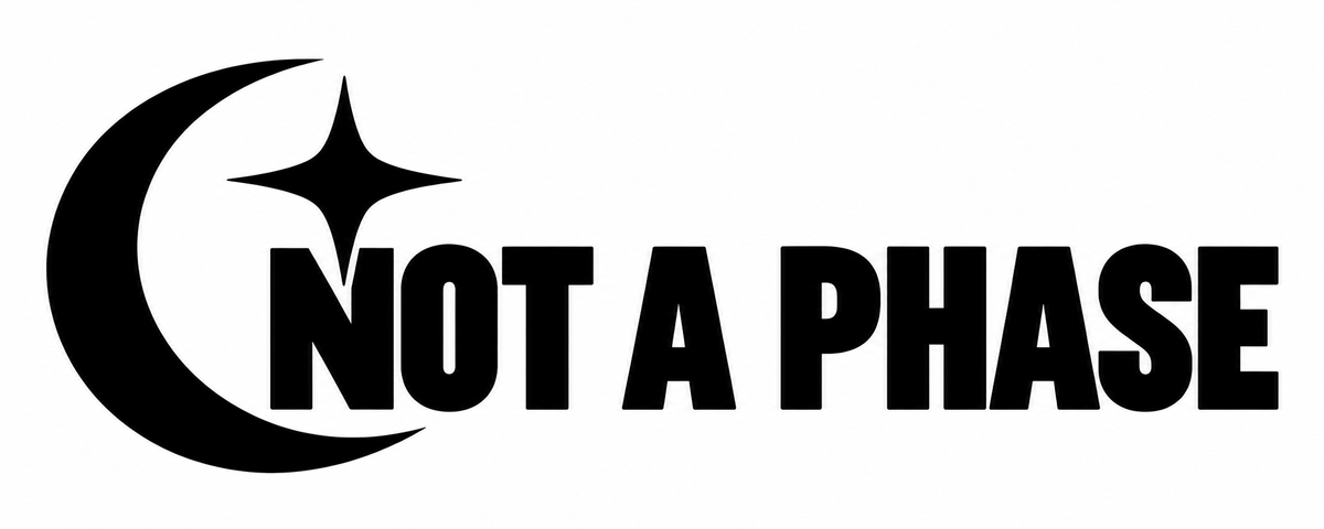 Not a Phase LGBTQ+ Pride vinyl decal artwork
