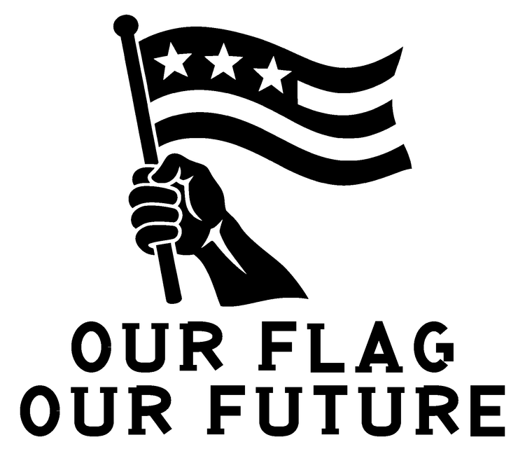 Our Flag Our Future Vinyl Decal