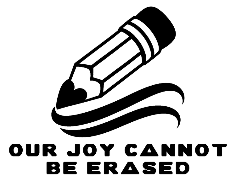 Our Joy Cannot Be Erased Vinyl Decal