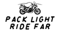 Pack Light Ride Far original single-color production artwork using Bullard Torque lettering
