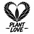 Plant Love black vinyl decal artwork