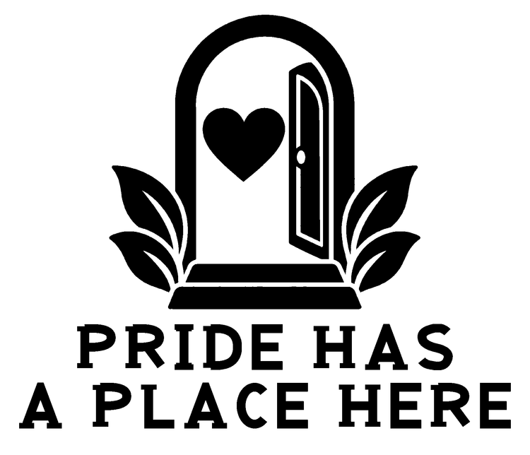 Pride Has a Place Here Vinyl Decal