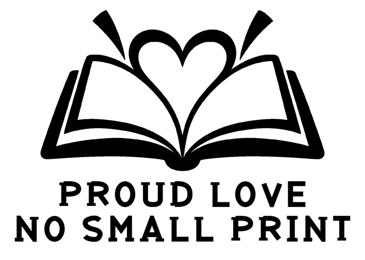 Proud Love No Small Print Vinyl Decal