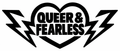 Queer & Fearless LGBTQ+ Pride vinyl decal artwork