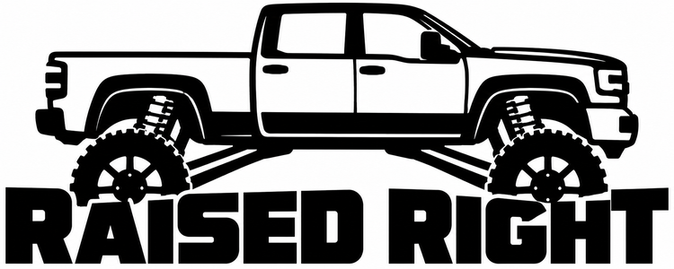 Raised Right Vinyl Decal