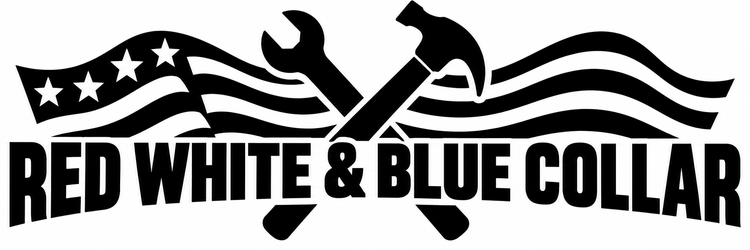 Red White & Blue Collar Vinyl Decal