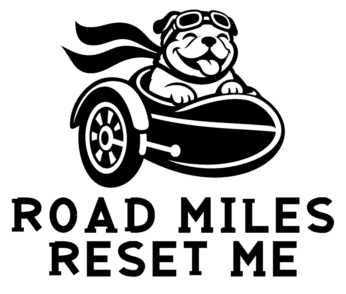 Road Miles Reset Me original artwork using Bullard Roadhouse lettering