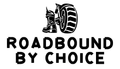 Roadbound by Choice original single-color production artwork using Bullard Iron lettering