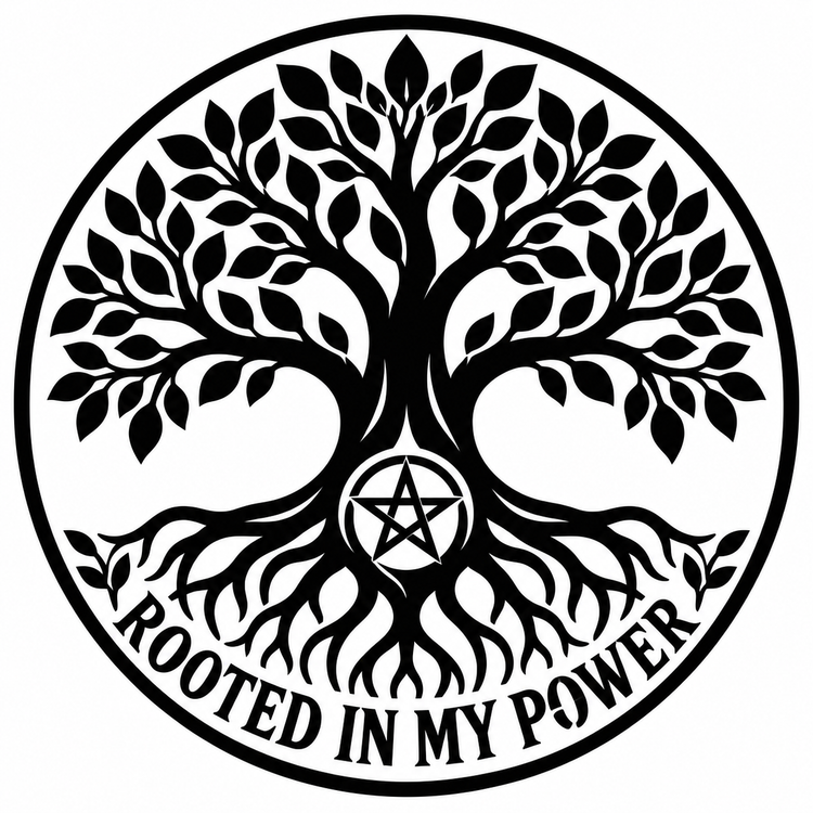 Rooted in My Power Vinyl Decal