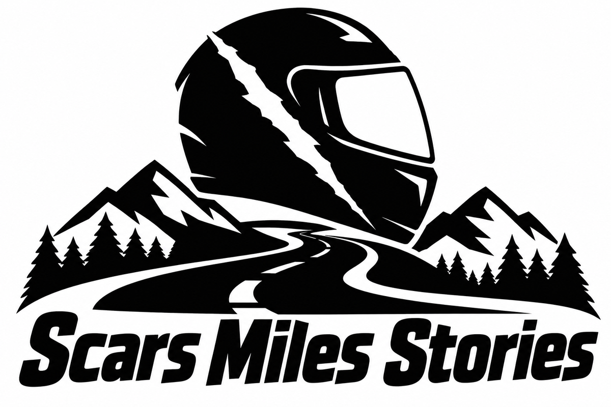 Scars Miles Stories original single-color vinyl decal artwork