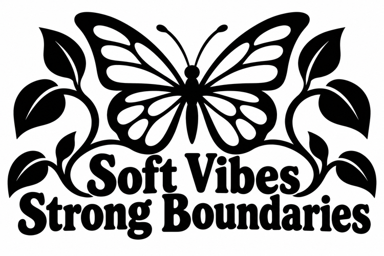 Soft Vibes Strong Boundaries Vinyl Decal
