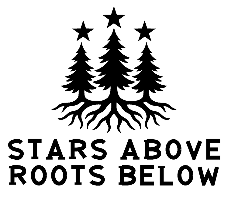 Stars Above Roots Below Vinyl Decal