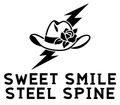 Sweet Smile Steel Spine original artwork using Bullard Roadhouse lettering