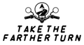 Take the Farther Turn original single-color production artwork using Bullard Torque lettering