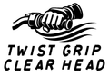 Twist Grip Clear Head original artwork using Bullard Torque lettering