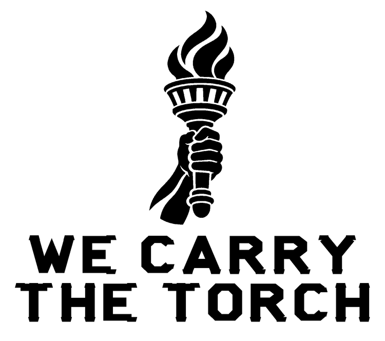 We Carry the Torch Vinyl Decal