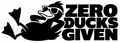 Zero Ducks Given vinyl decal artwork